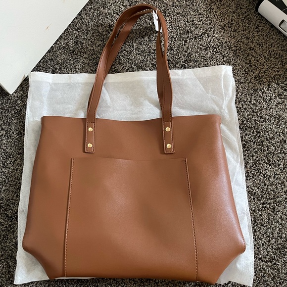Henny + Lev light brown tote bag - Picture 1 of 4